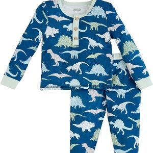 NEW! Mud Pie Boy Dino Glow Pjs